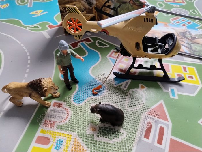 Schleich wild life hélicoptère 43476
