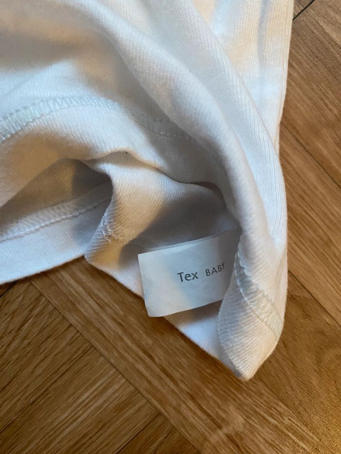 T-shirt manches courtes taille 12 mois Tex Baby - photo numéro 4