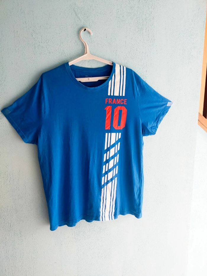 Lot de 3 tee-shirt bleu France - photo numéro 2