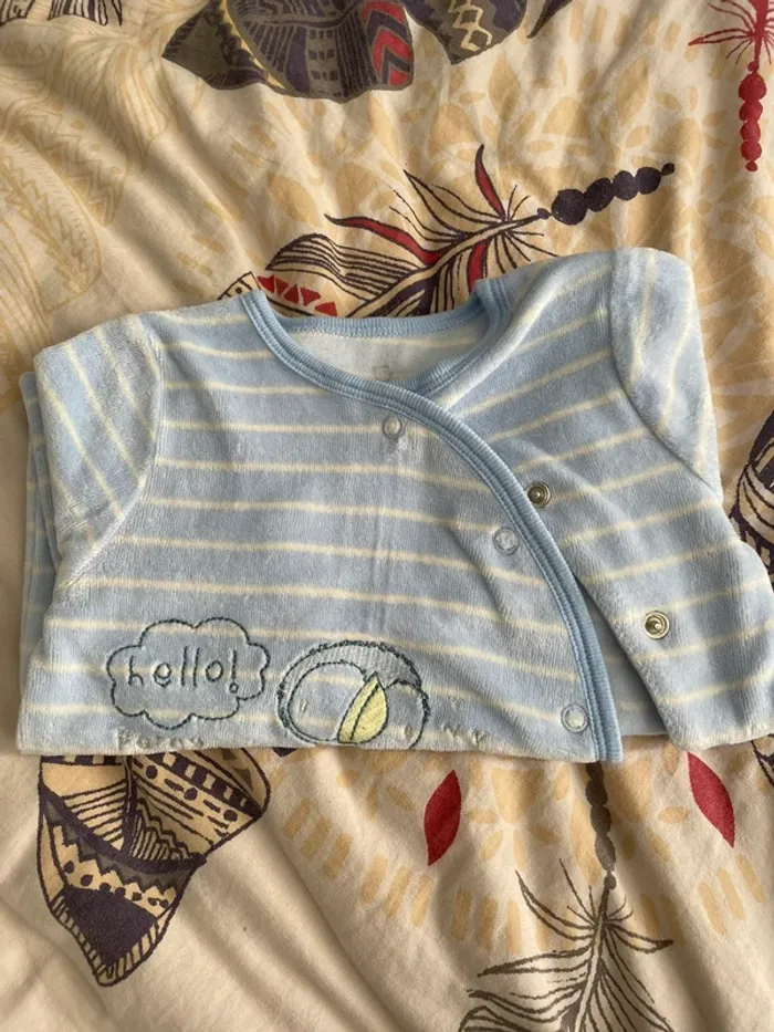 Lot de 3 pyjamas 3 mois - photo numéro 2