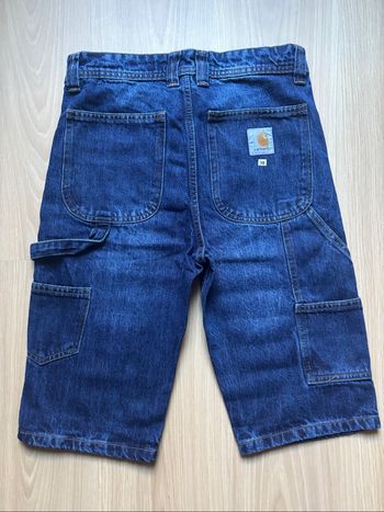 Short Carhartt Single Knee Rework Bleu Marine S / 30
