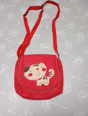 Sac chat rouge