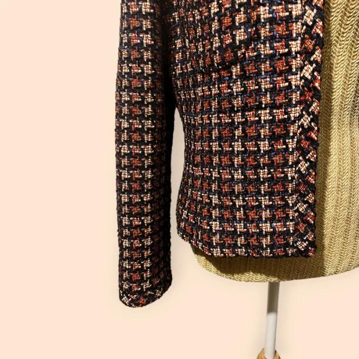 Veste rétro vintage style Old Money – sans boutonnière - photo numéro 3