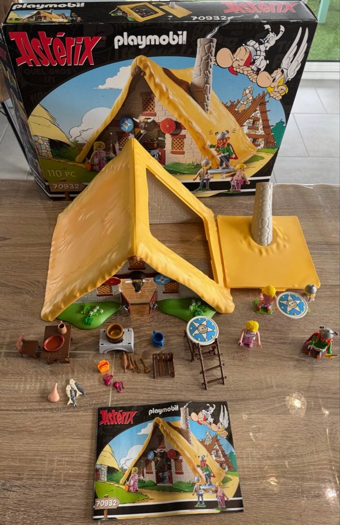 Playmobil 70932 Astérix : La hutte d'Abraracourcix-