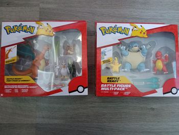 Lot coffrets figurines Pokémon 