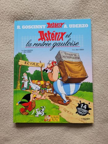Livre Asterix et la rentrée gauloise