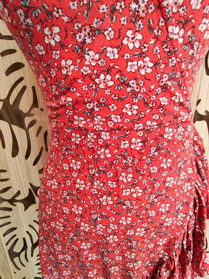 Robe fluide et légère imprimée fleurie Taille XS Springfield - photo numéro 9