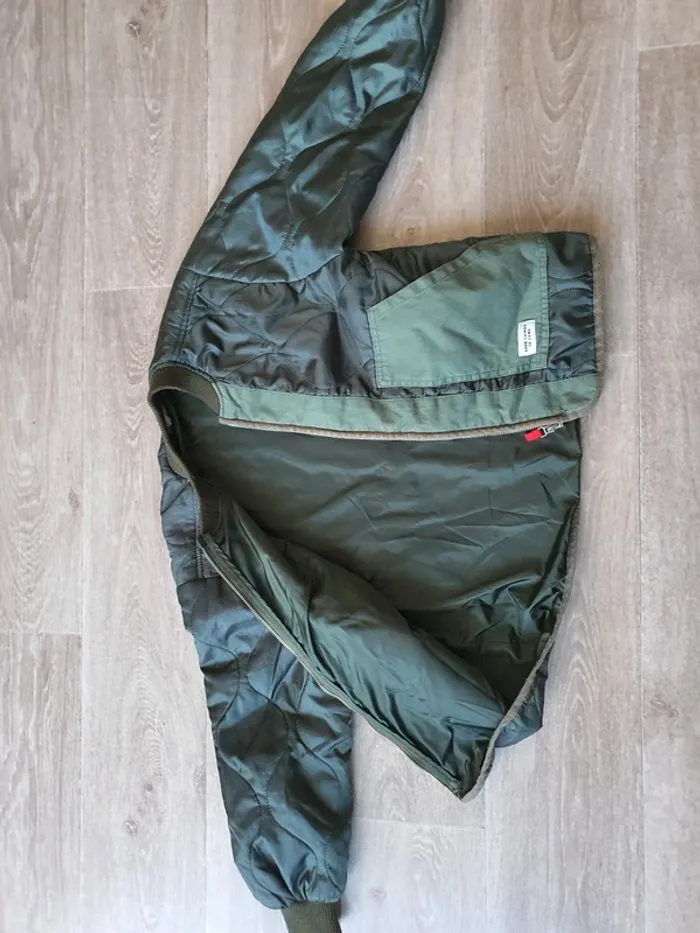 Veste aviateur style bombers taille 10 ans - photo numéro 3