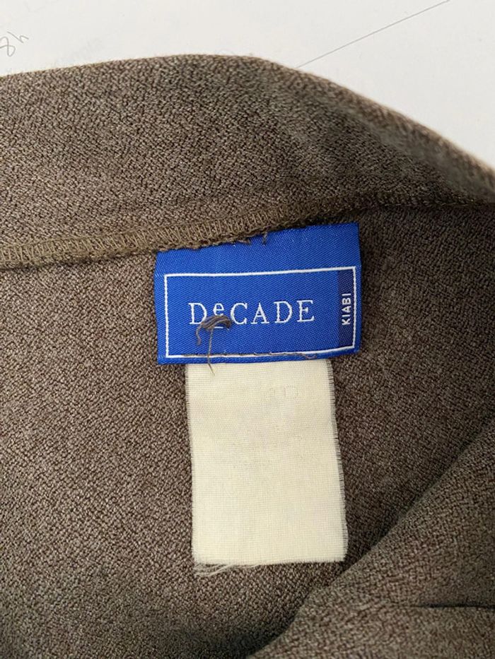 Jupe crayon fendue vintage S - photo numéro 4