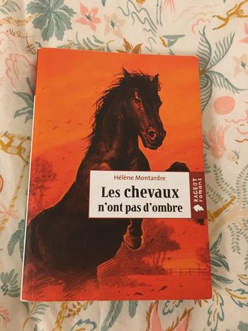 Livre Les chevaux n’ont pas d’ombre