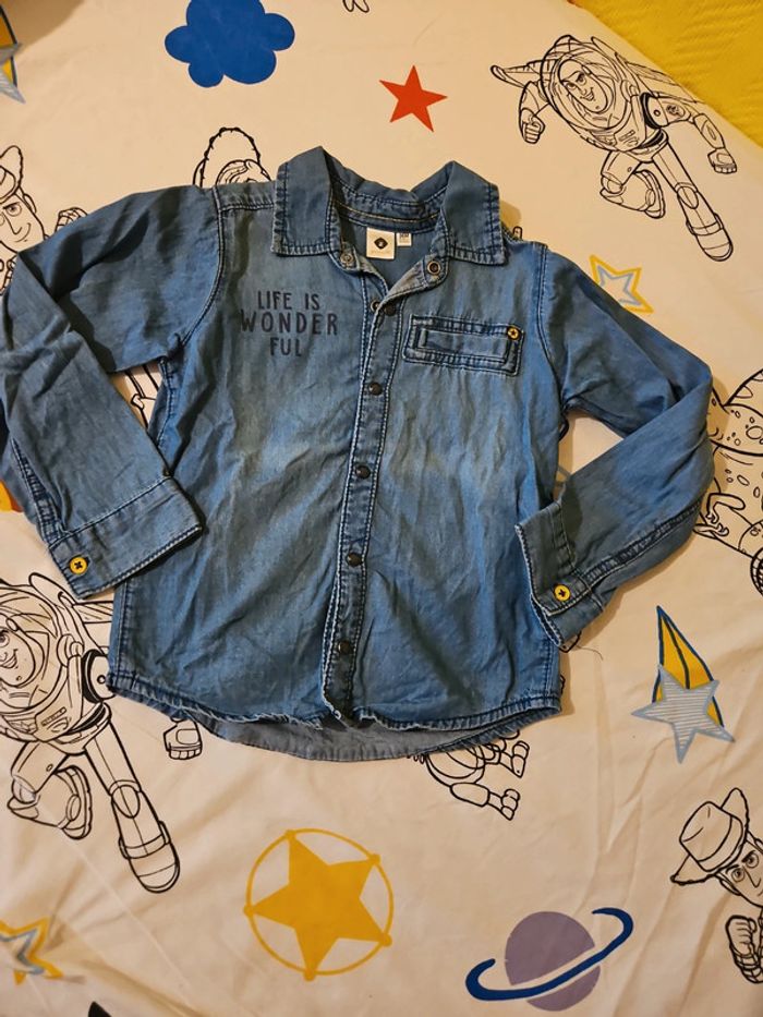 Chemise manches longues garçon