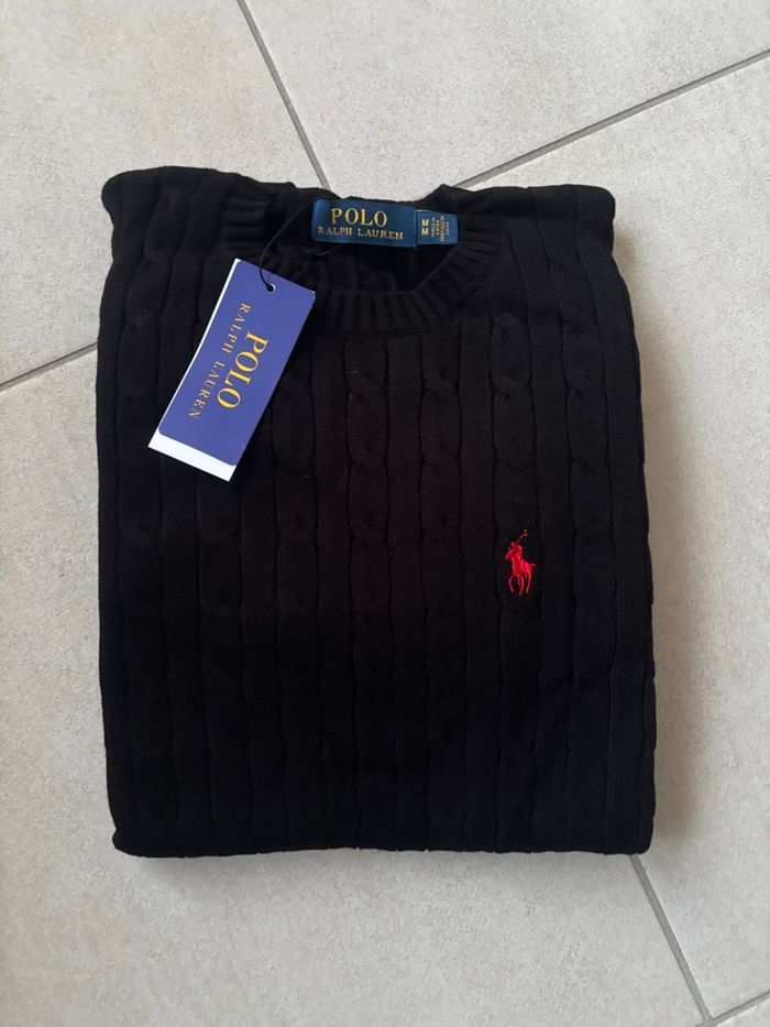 Pull Ralph Lauren Noir - photo numéro 2