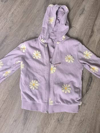Veste sweat fille