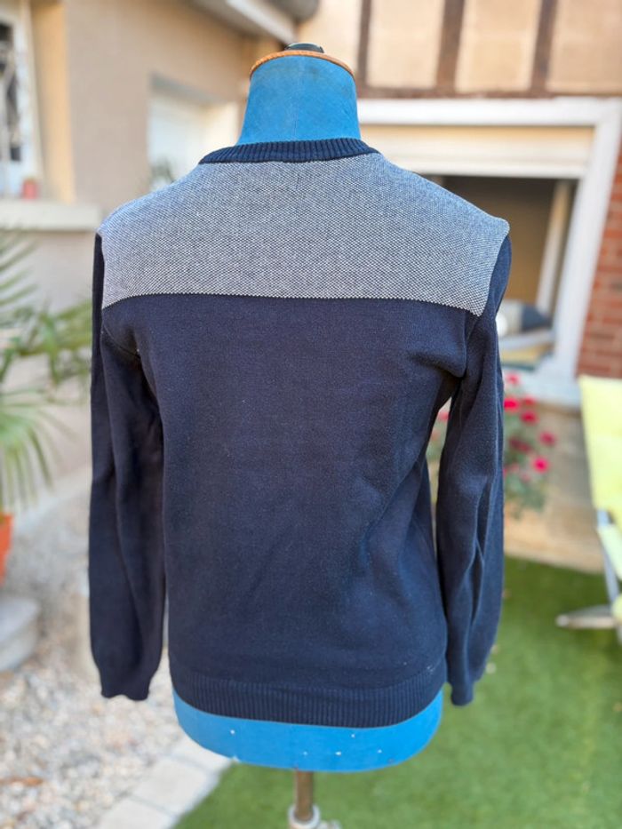 Pull bonobo - taille S/36 - bleu marine - en très bon état - photo numéro 3