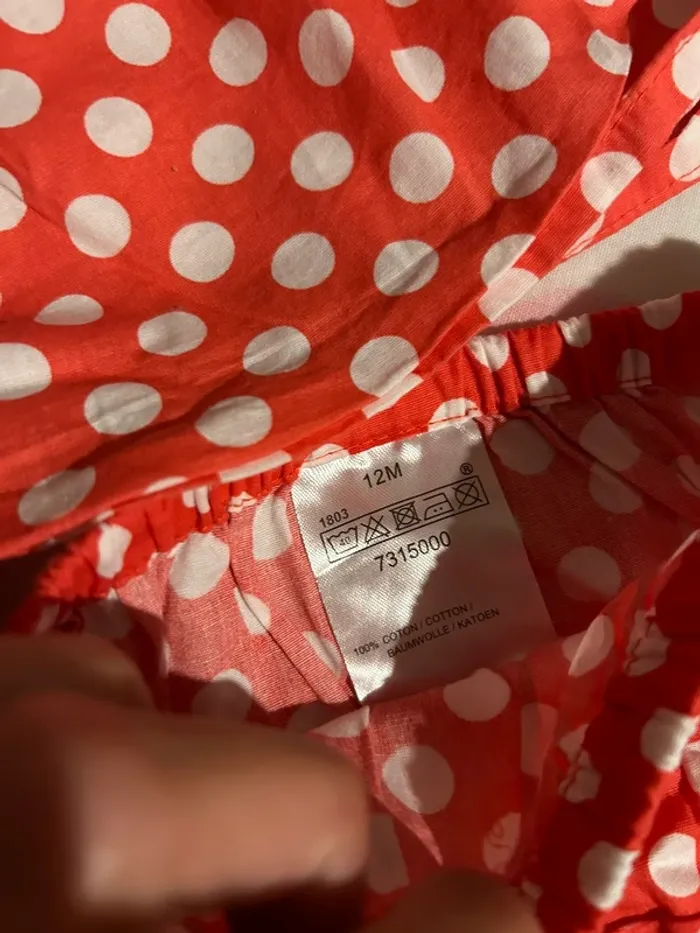 Robe a pois avec culotte - photo numéro 4