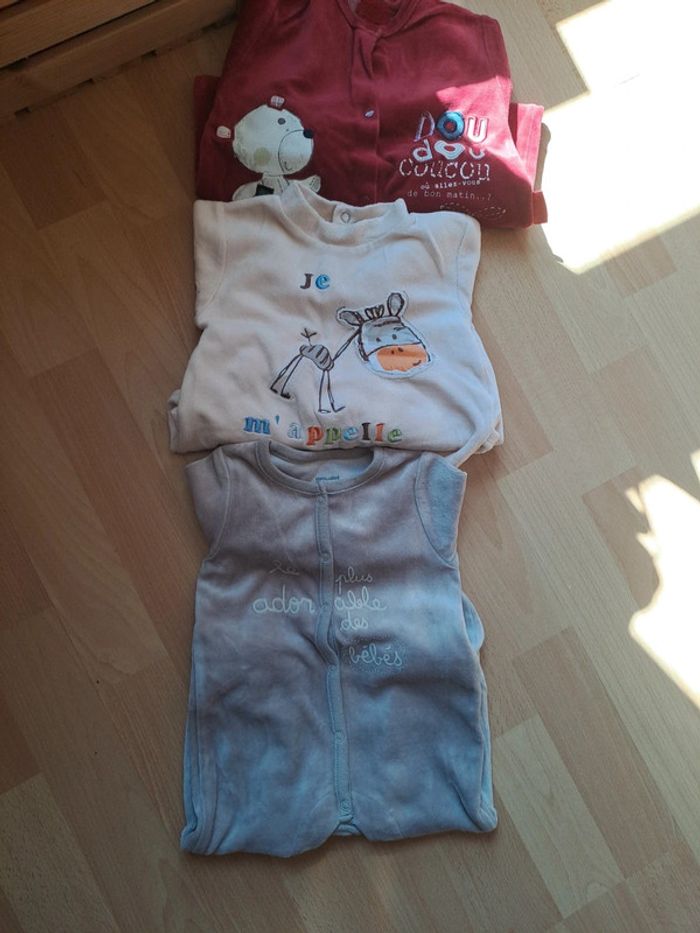 Lot 3 pyjamas 1piece #vertbaudet - photo numéro 3