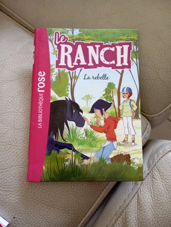 Livre le ranch la rebelle la bibliothèque rose neuf