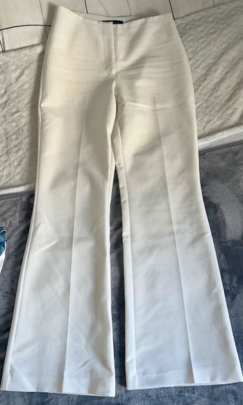 Pantalon large blanc