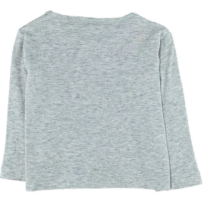 T-Shirt à manches longues 12 mois en coton Petit Bateau - photo numéro 2