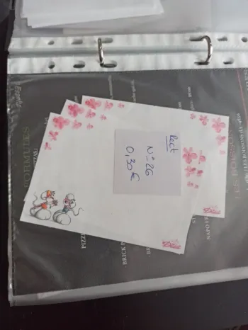 Feuille Diddl rectangulaire 26 0,30€