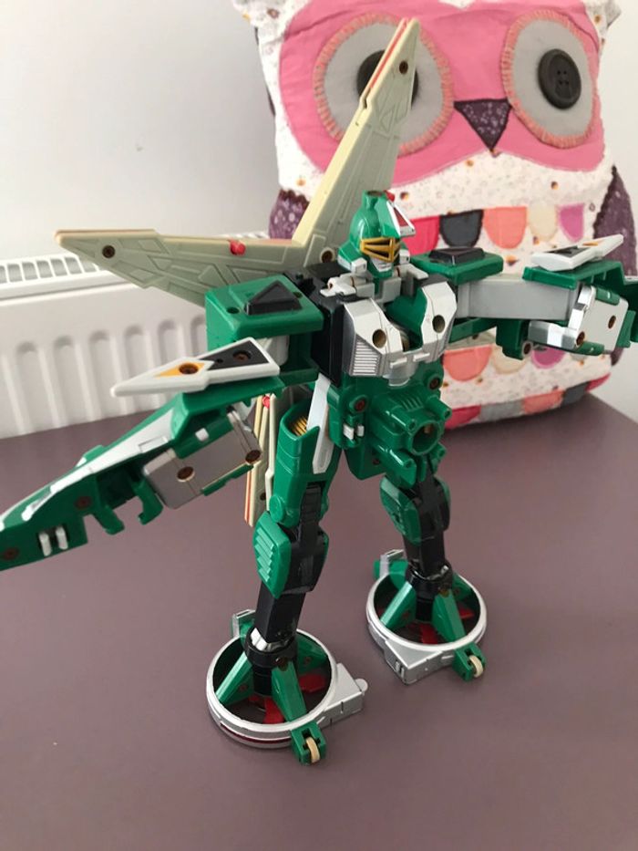 robot power rangers 2003 ninja storm megazord tenkujin hurricanger BANDAI - photo numéro 5