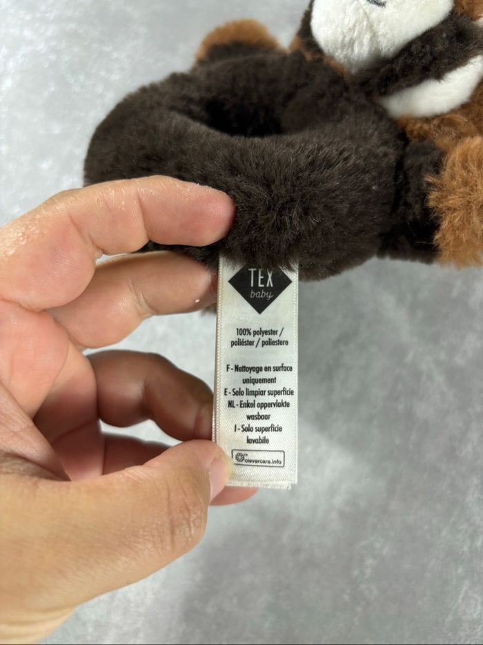 Hochet peluche doudou - photo numéro 2