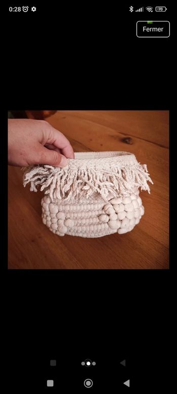 Panier rangement