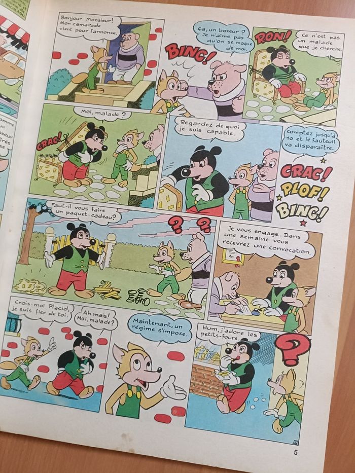 4 bds Pif et Hercule / Placid et Muzo années 80 - photo numéro 6