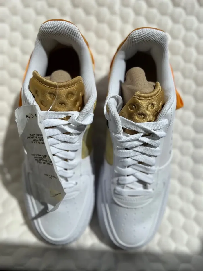 Nike air force 1 type blanche 40.5 - photo numéro 5