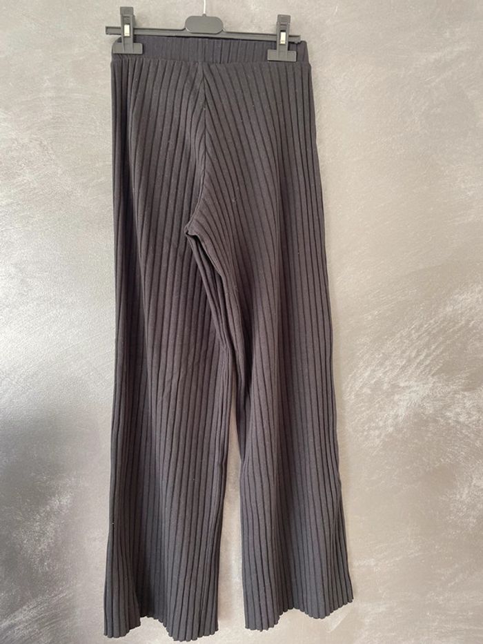 Pantalon jambe large noir - photo numéro 5