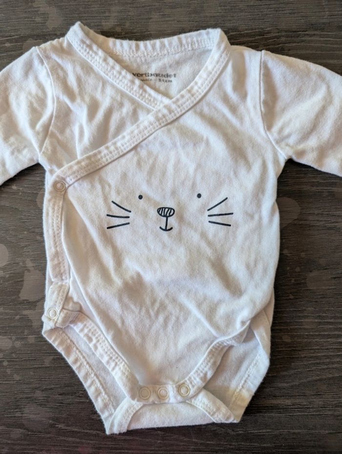 Body manches longues chat