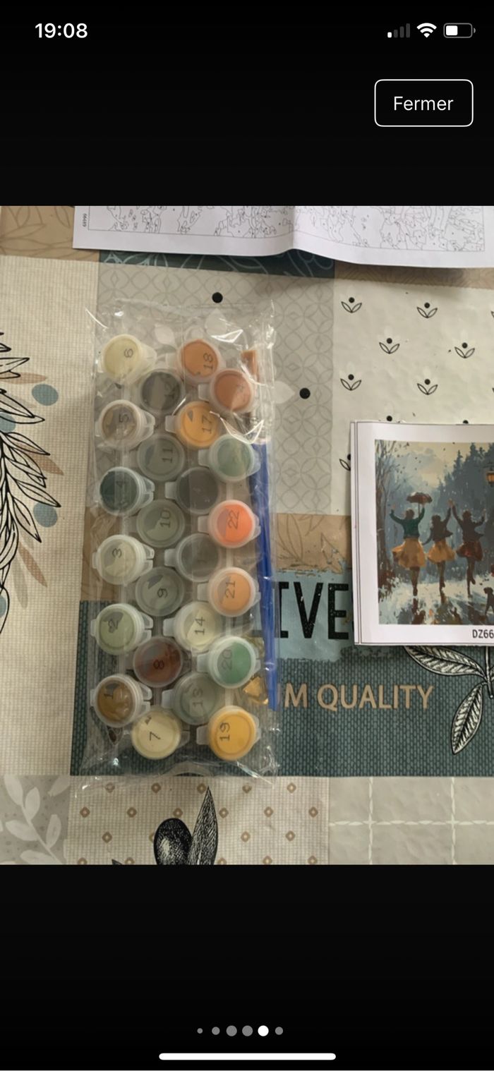 Kit complet de peinture par numéro - Neuf - photo numéro 7
