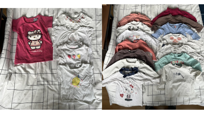 lot de vêtements taille 6 mois - 63 pieces - photo numéro 3