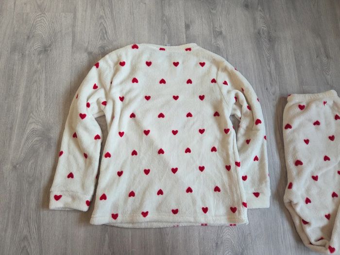 Pyjama chaud vovo à coeurs rouges - taille s - photo numéro 6