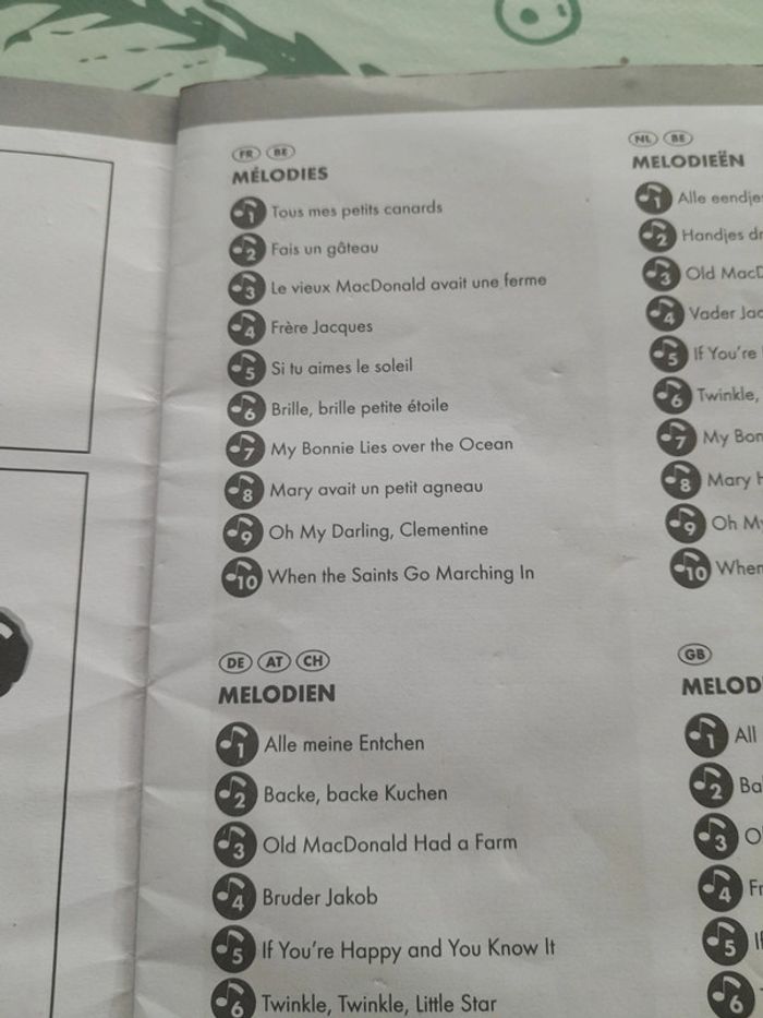 Jeu sonore grenouille multi melodie - photo numéro 3