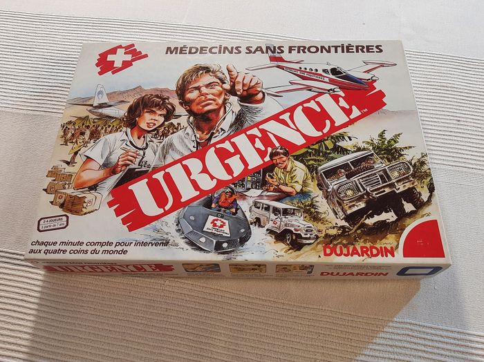 URGENCE – Jeu de société vintage 1988 Dujardin x MSF – Complet - photo numéro 2