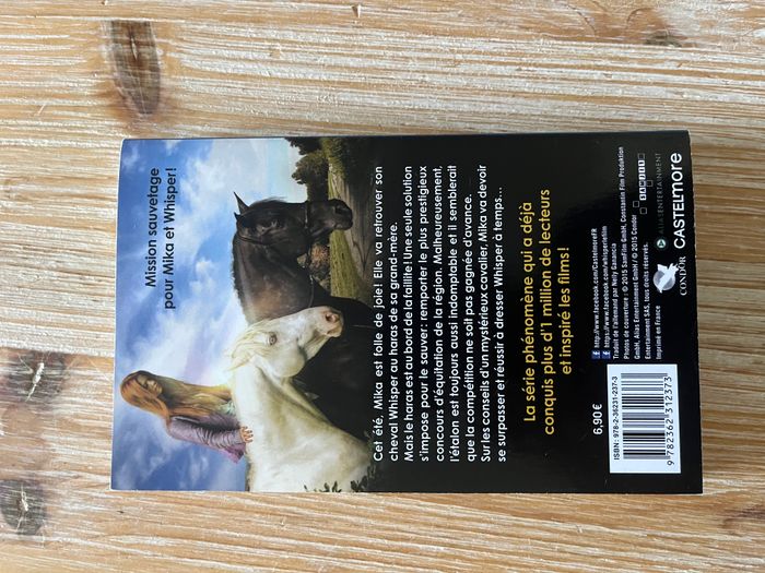 Livre Whisper - Tome 2 Retour au Haras - photo numéro 2