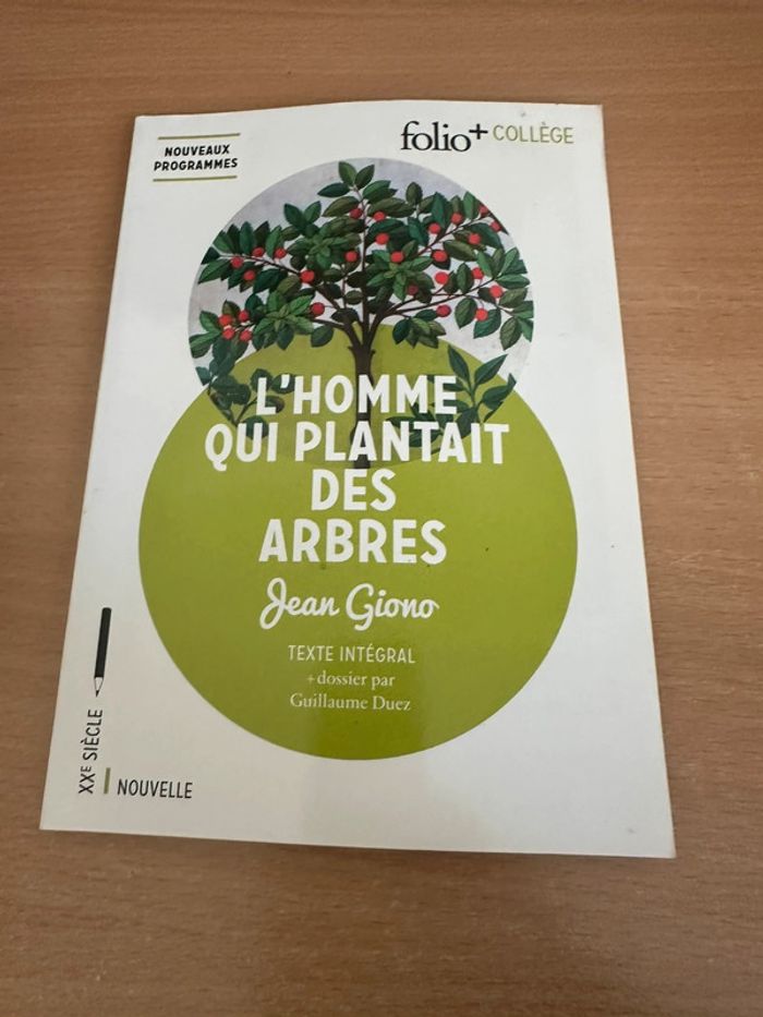 L’Homme qui plantait des arbres – Jean Giono (édition vintage)