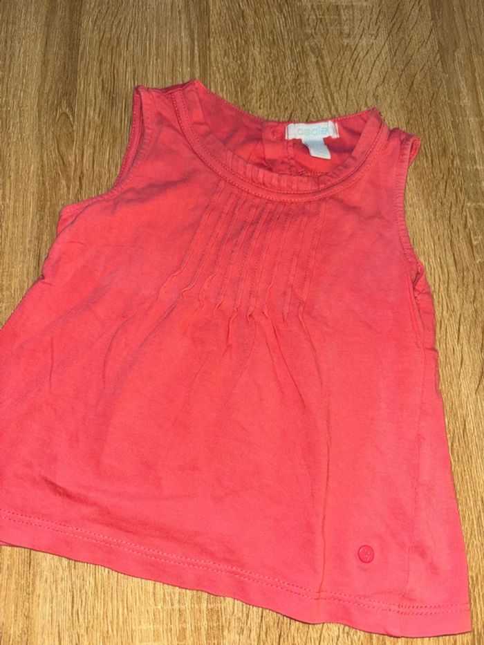 Haut tee shirt fille 18 mois marque obaibi - photo numéro 2