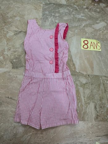 Combishort sergent major 8 ans