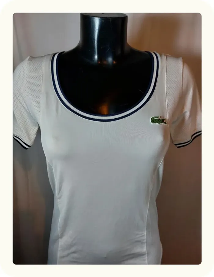 Tee shirt sport femme Lacoste - photo numéro 2