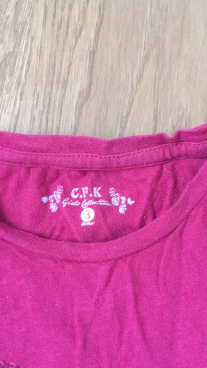 T-shirt manches 3/4 - photo numéro 3