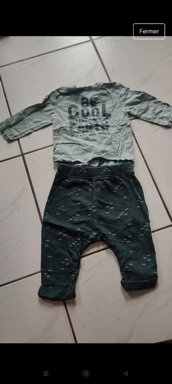Ensemble bébé garçon