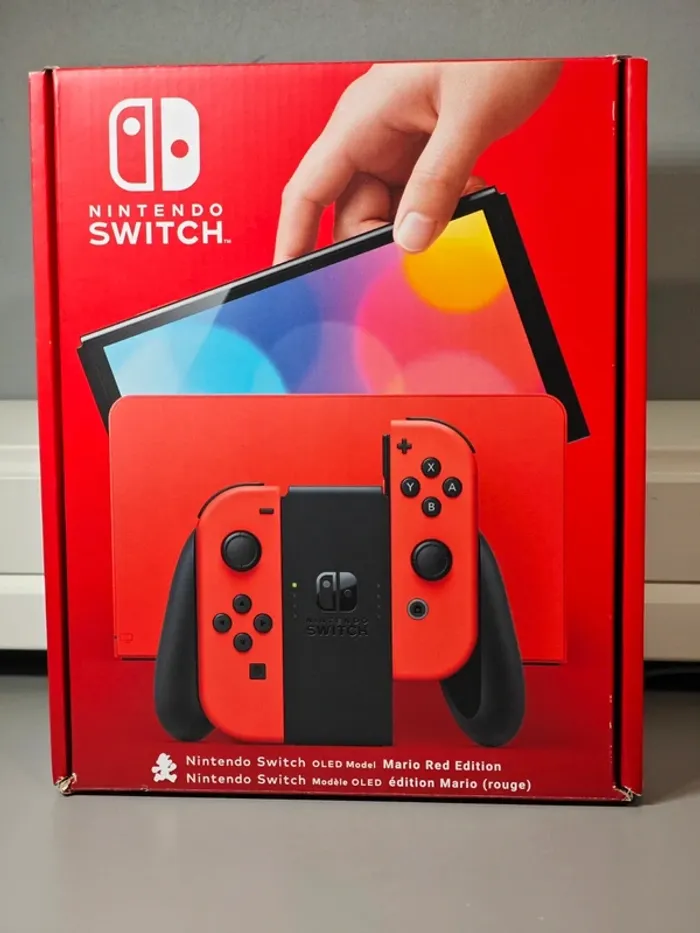 Console Nintendo Switch Oled collector édition rouge Mario / Garanti 1 an