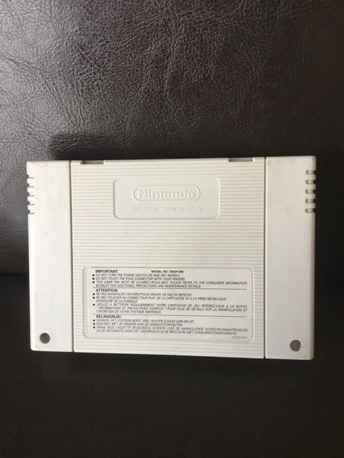 Jeu Snes Super Punch Out pal Fah - photo numéro 2