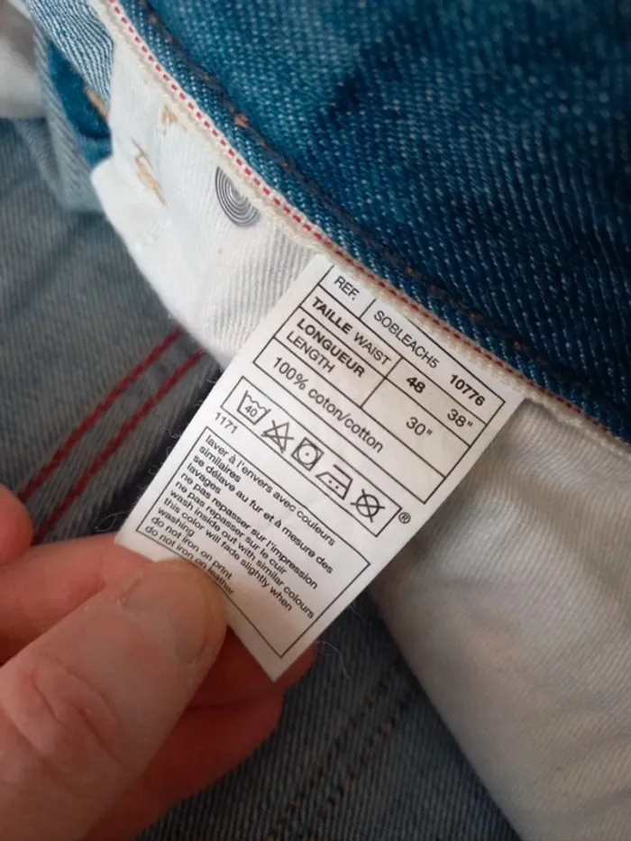 Panta-court en jeans homme Celio T.46/48  L.3/4 - photo numéro 10