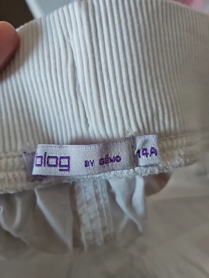 Cargo blanc fille 14 ans - photo numéro 5