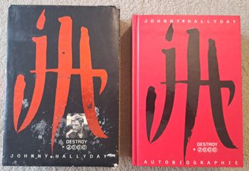 📚 Autobiographie JH Destroy 2000 de Johnny Hallyday