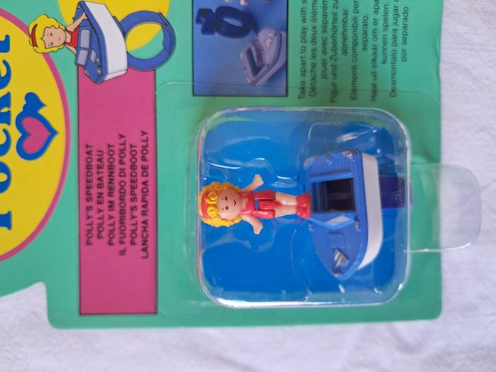 Bague polly pocket blubird polly en bateau mattel 1989 neuf - photo numéro 4