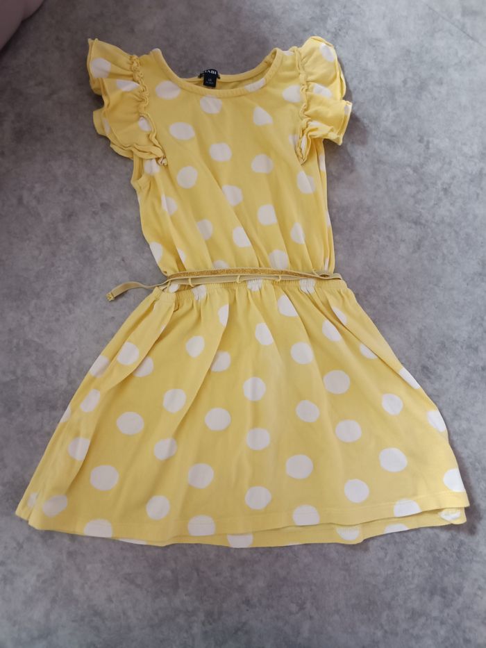 Robe à pois 6 ans